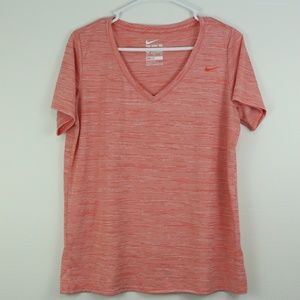 Nike Dri Fit Athletic V Neck Tee